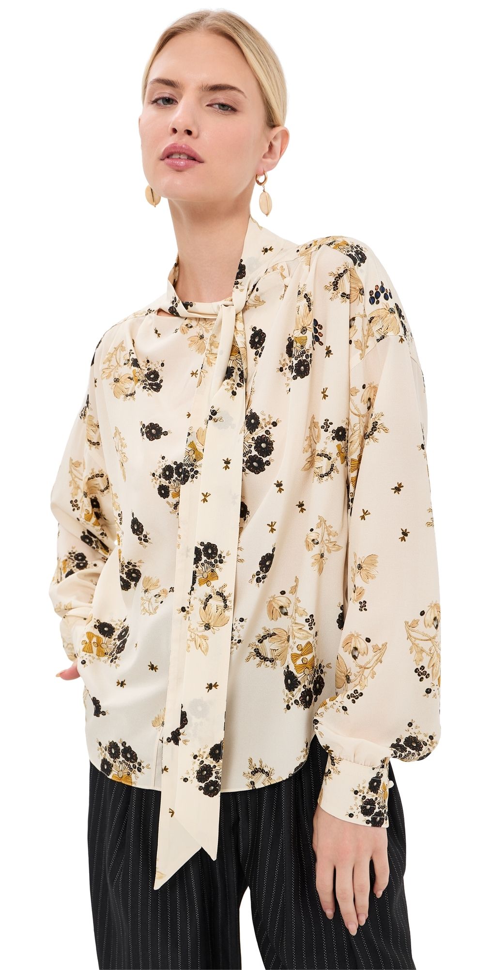 Isabel Marant Fedry Top Ecru 34