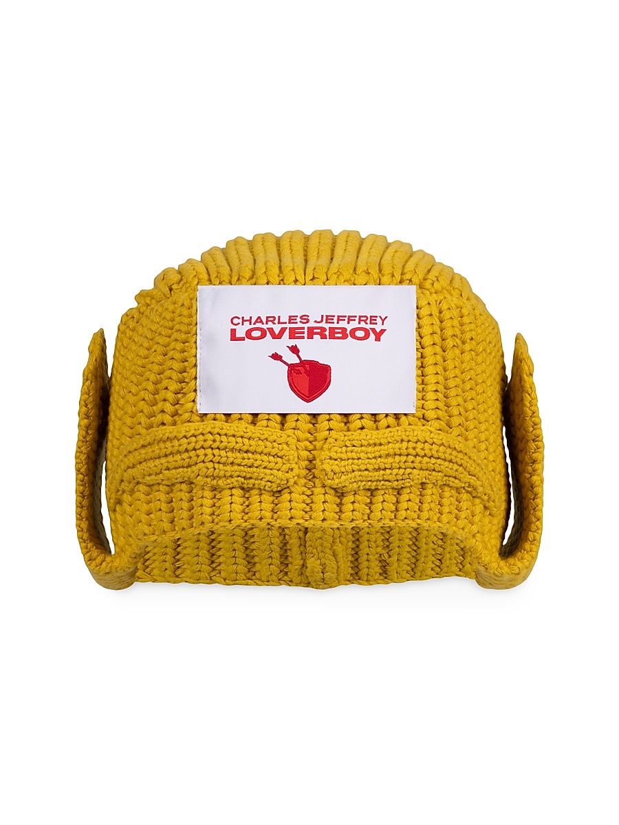 Men's Clash of Clans x Charles Jeffrey Loverboy Barbarian Beanie - Yellow