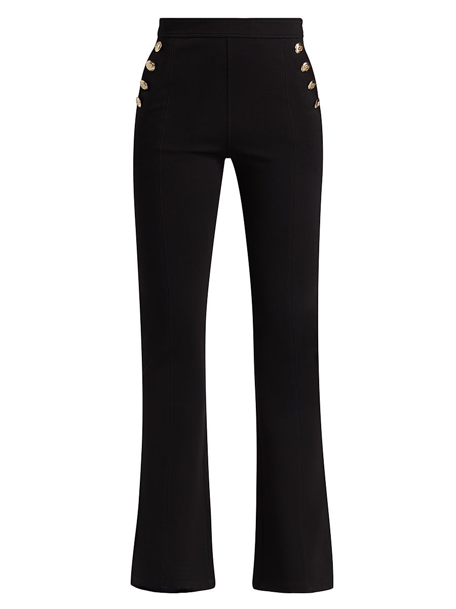 Women's Suzette Ponte Pants - Black - Size 4