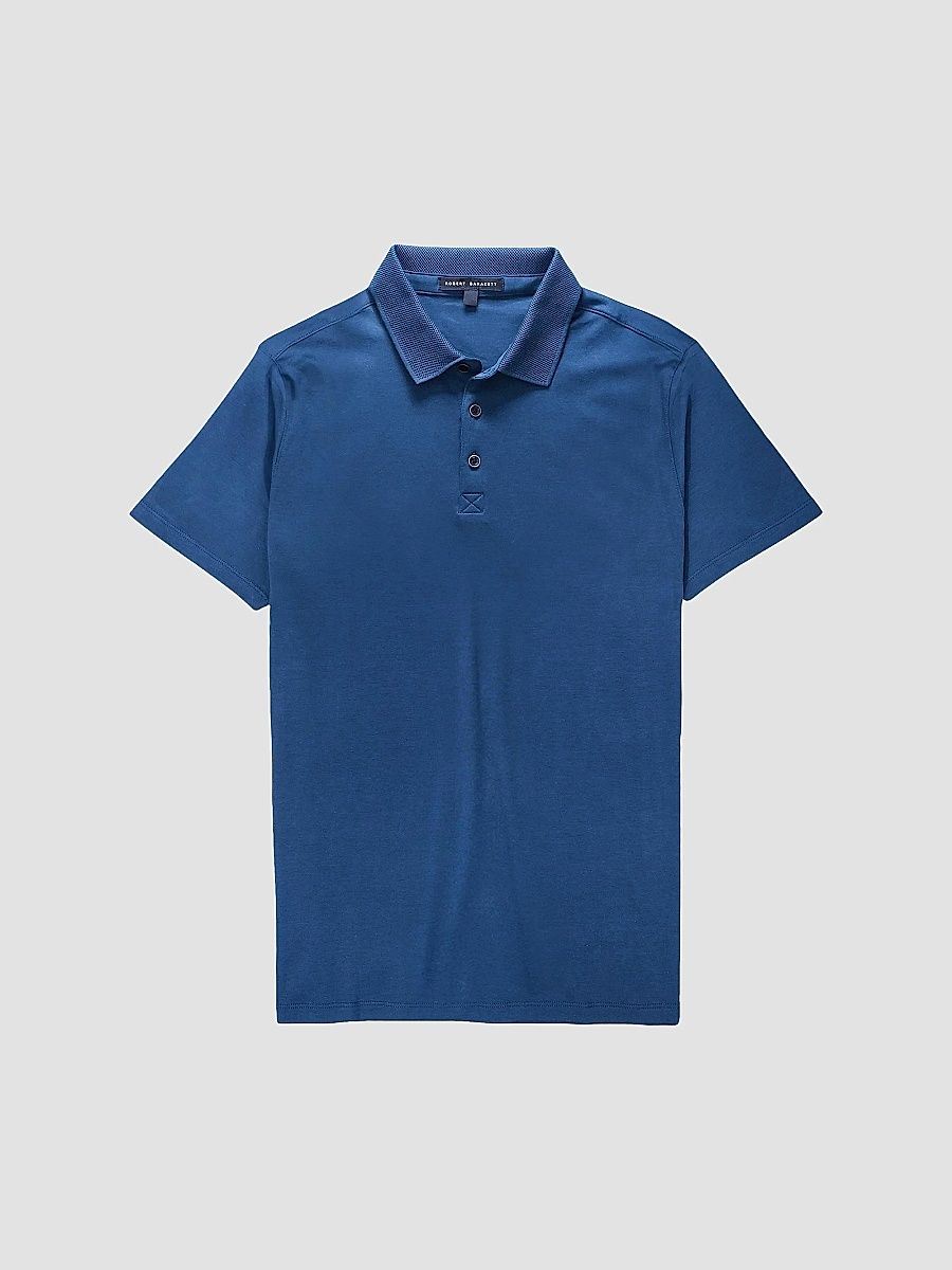 Robert Barakett Men's Georgia Polo Shirt - Poseidon - Size Small