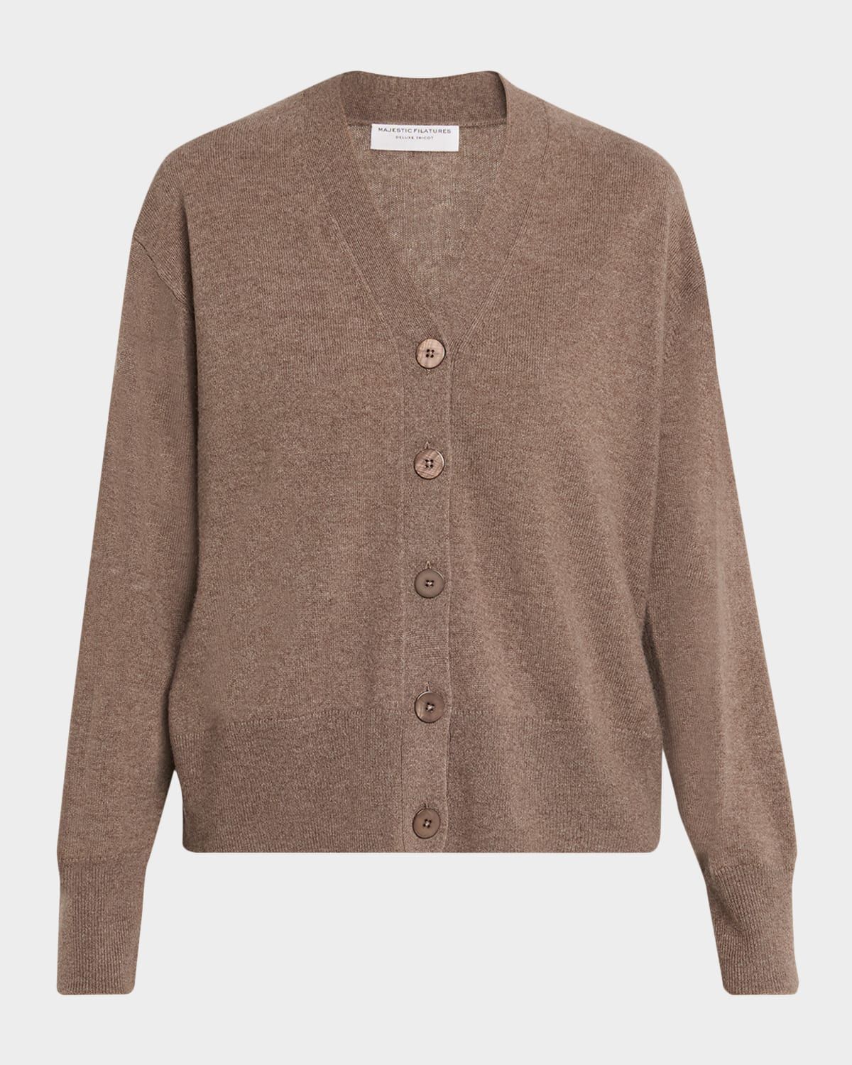 Button-Down Cashmere Cardigan