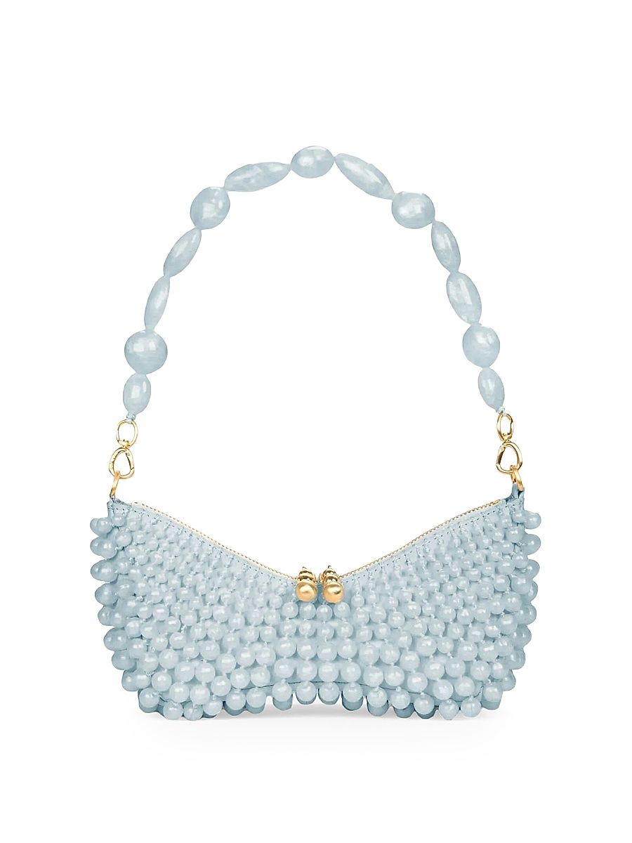 Women's Mercier Beaded Clutch - Light Breeze