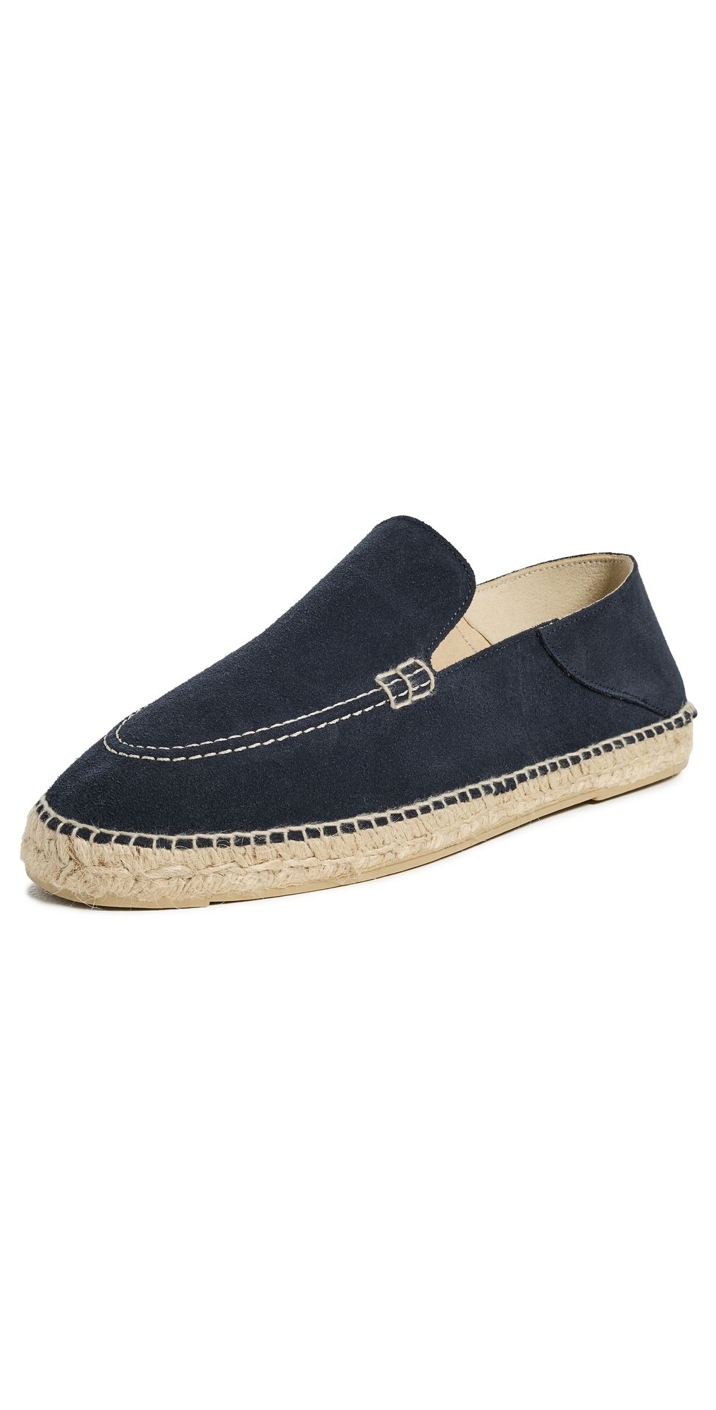 Manebi Suede Traveler Espadrilles Patriot Blue 44
