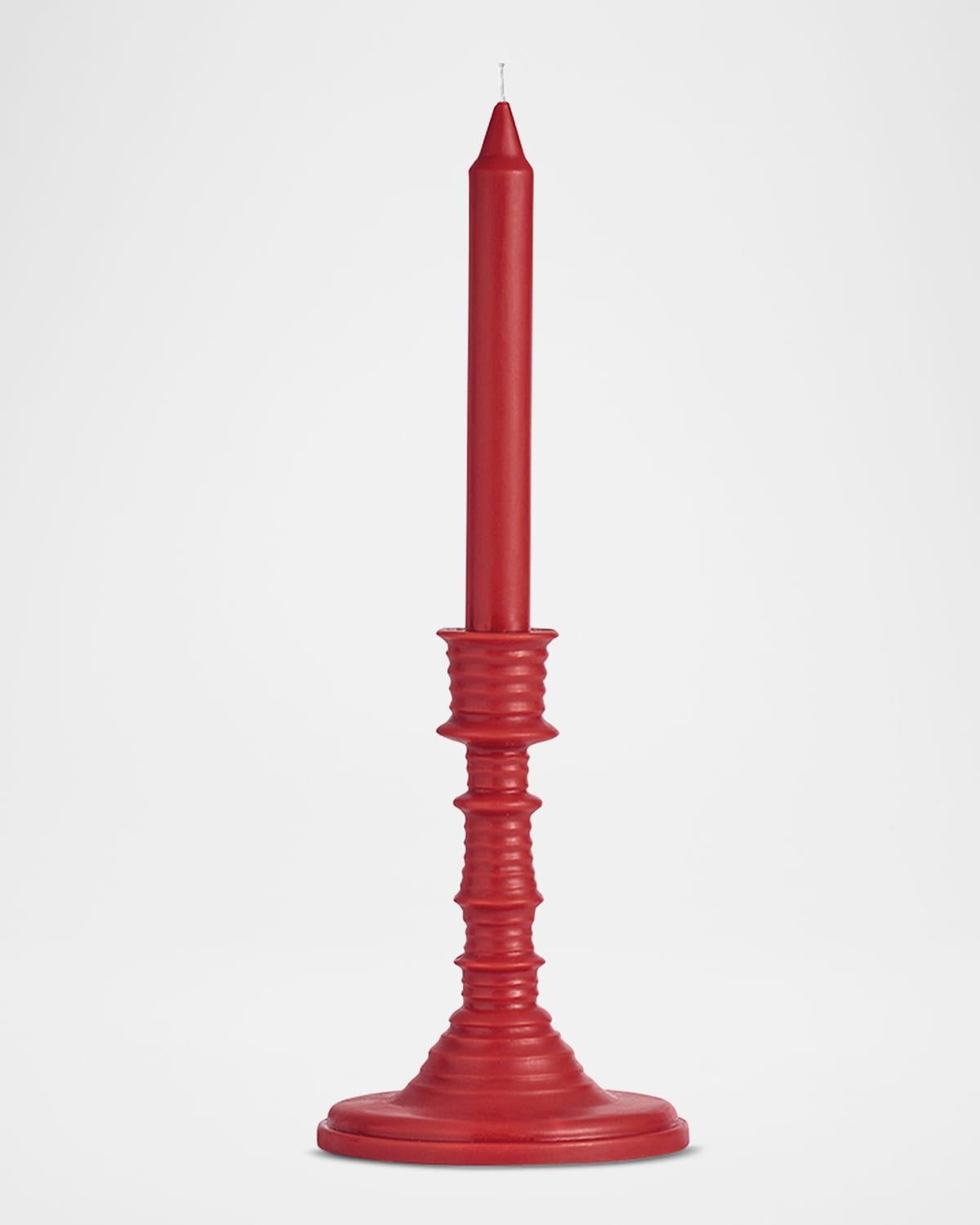 11.9 oz. Tomato Leaves Wax Candleholder