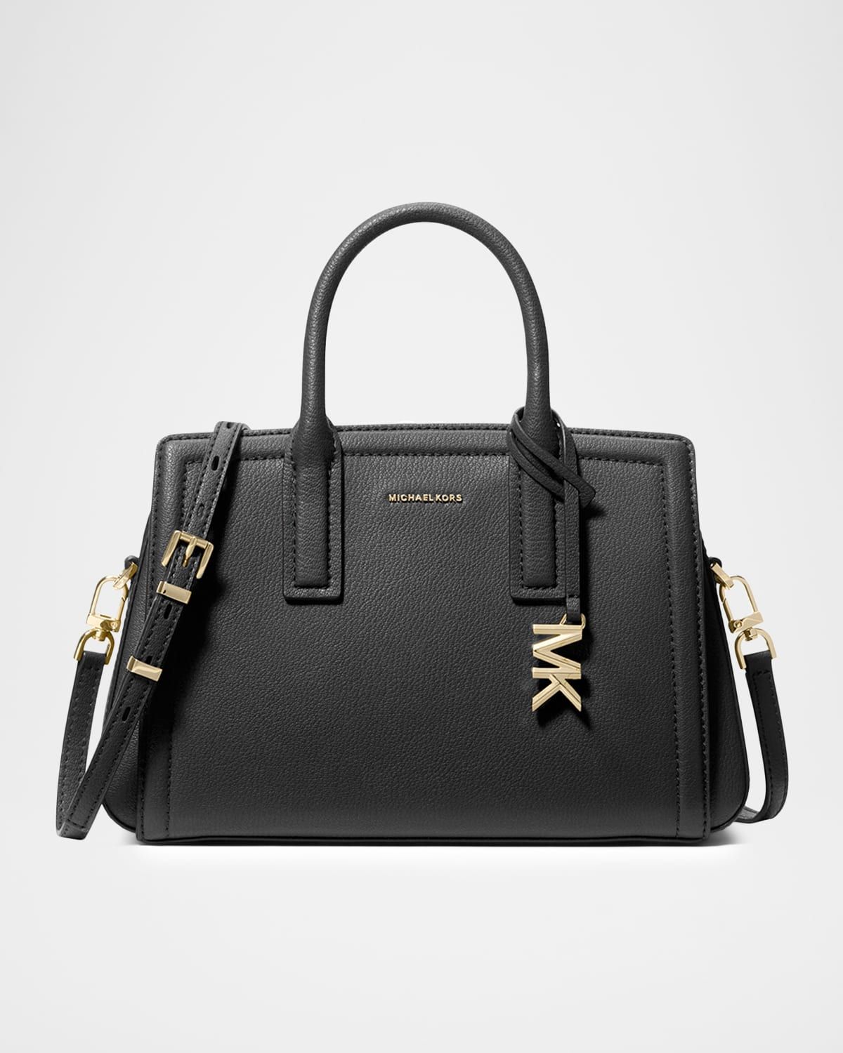 Laila Small Leather Satchel Bag