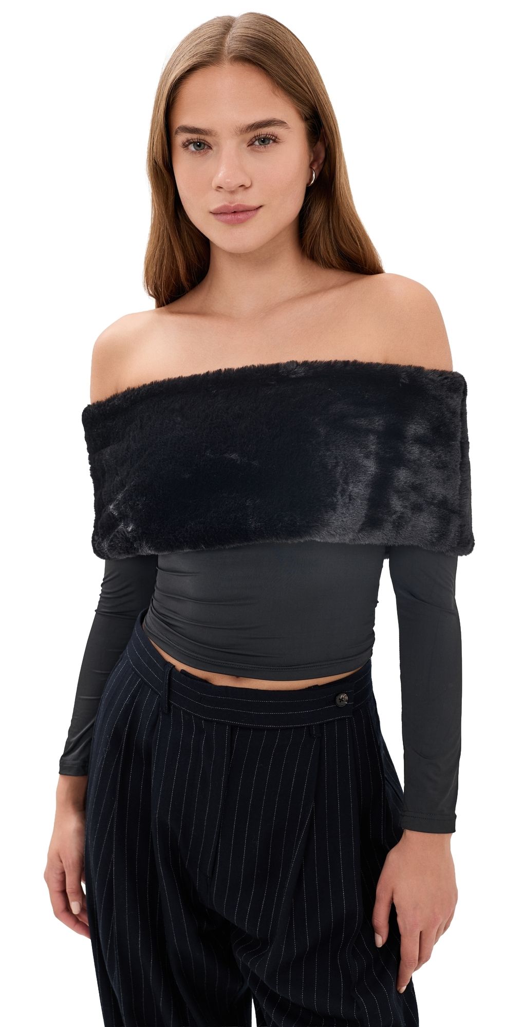Lioness Waldorf Off Shoulder Top Pitch XL