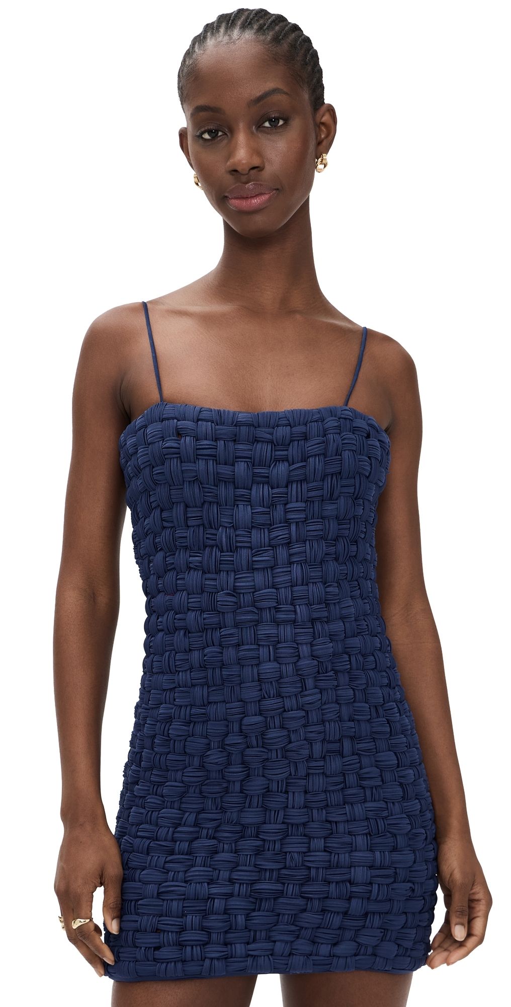 Maylé Vásquez Mar Azul Mini Dress Midnight Blue S