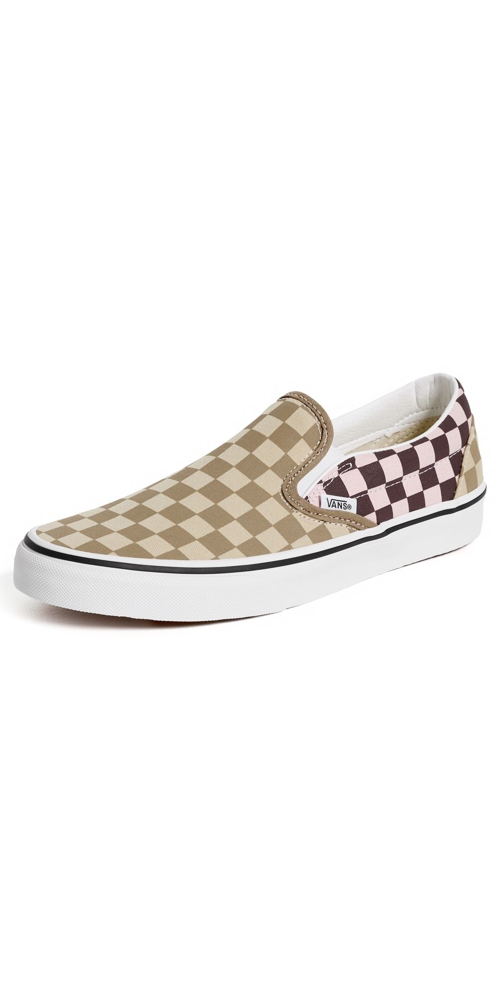 Vans Classic Slip On Sneakers Check Mix Multi M 8/ W 9.5
