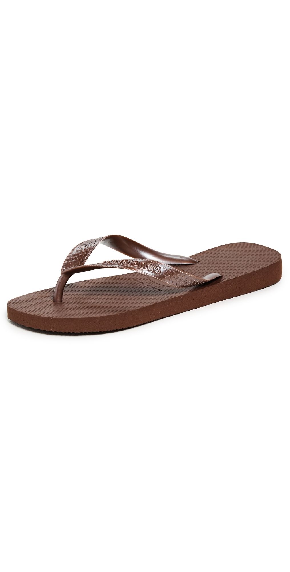 Havaianas Top Tiras Flip Flop Dark Brown 11/12