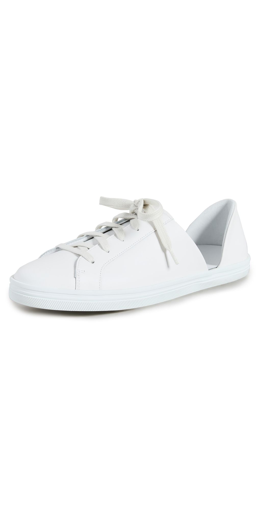 Freda Salvador Eda Sneakers White Calf 10.5