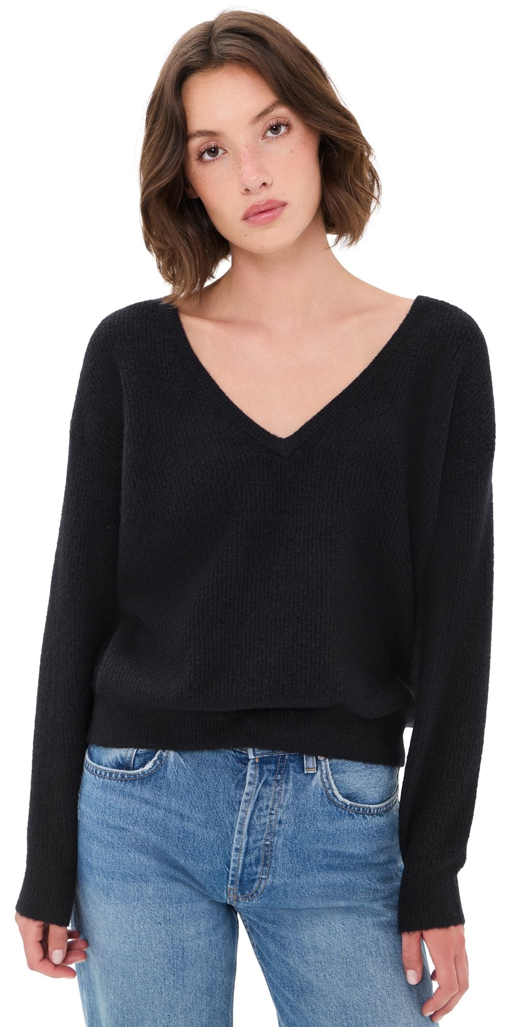 American Vintage Damsville Sweater Noir M/L
