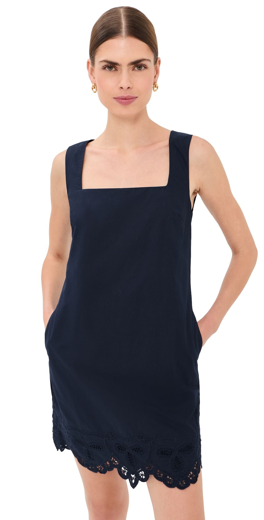 Veronica Beard Shanice Dress Navy 12