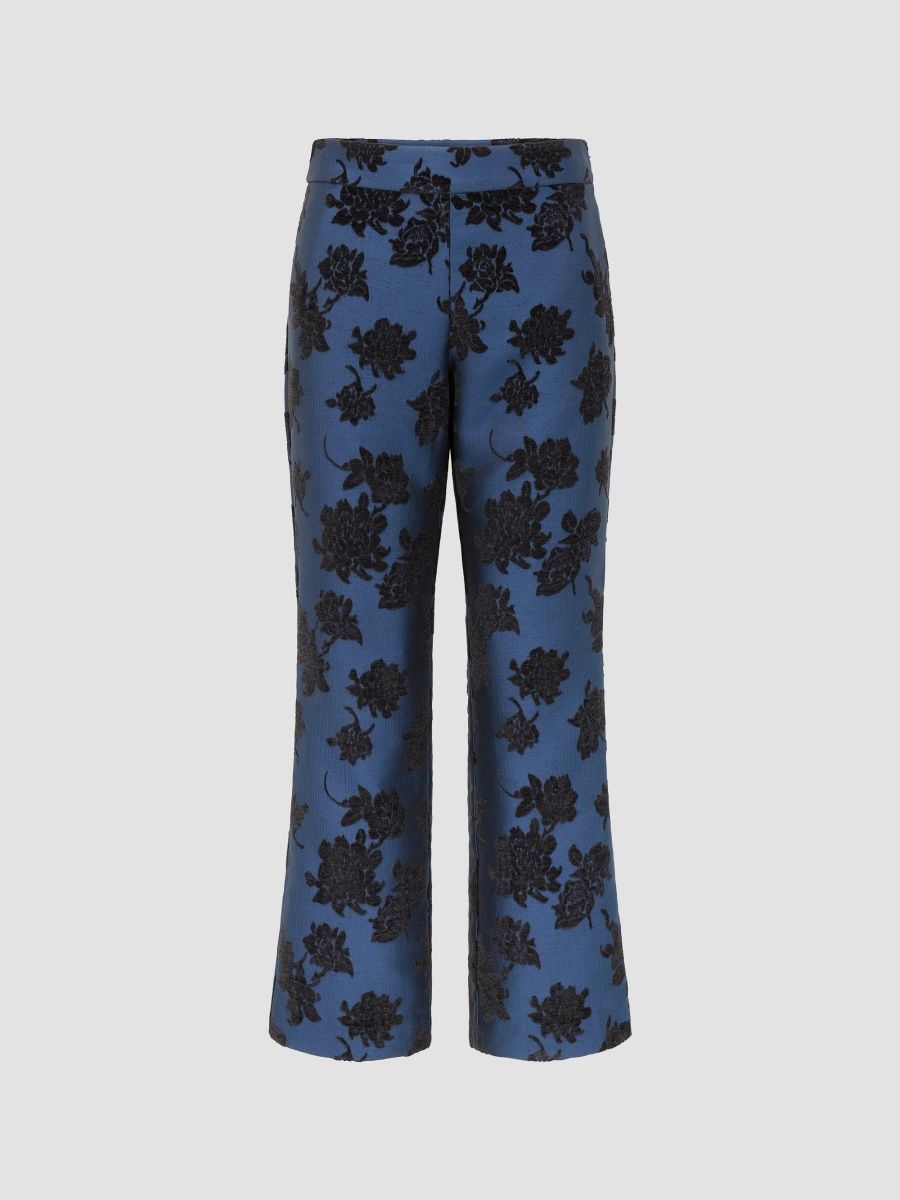 Hill House Home Women's The Annina Pants - Twilight Brocade - Size 8