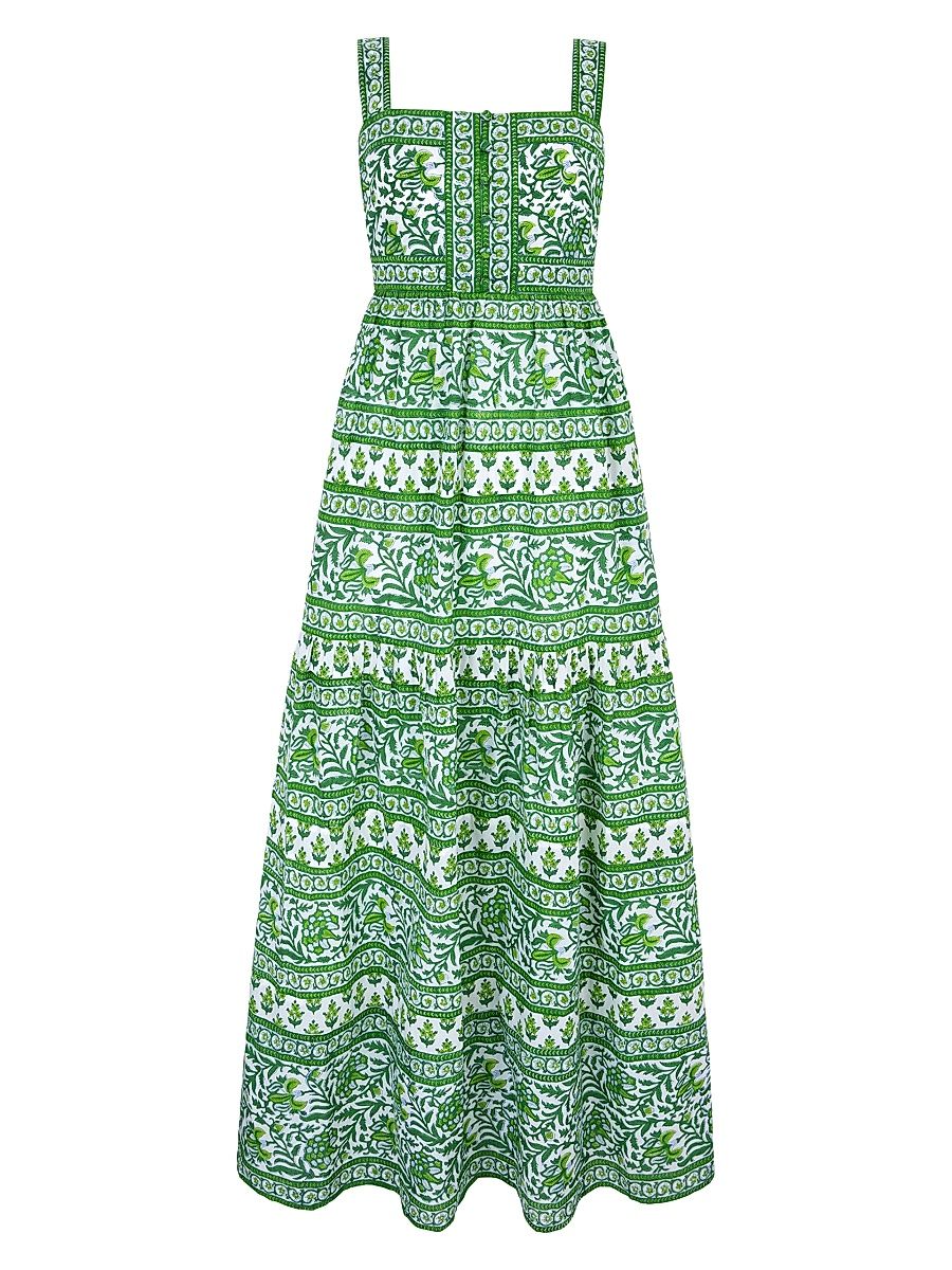 Women's Verdant Botanics Lucia Dress - Green - Size XL