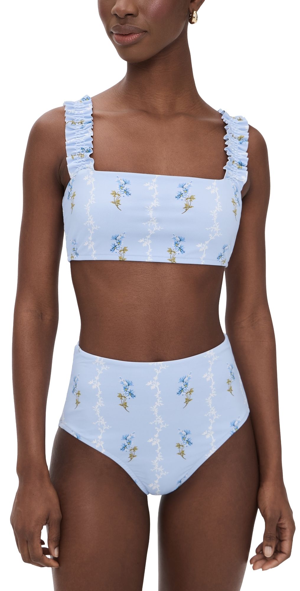 Hill House Home The Teagan Bikini Set Bluebell Waltz XXS