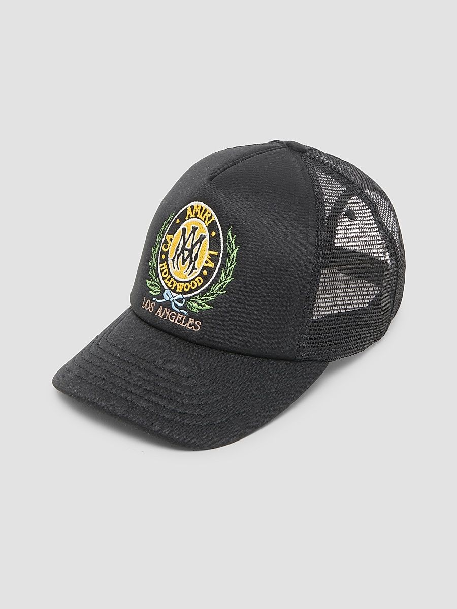Men's MA Crest Trucker Hat - Black