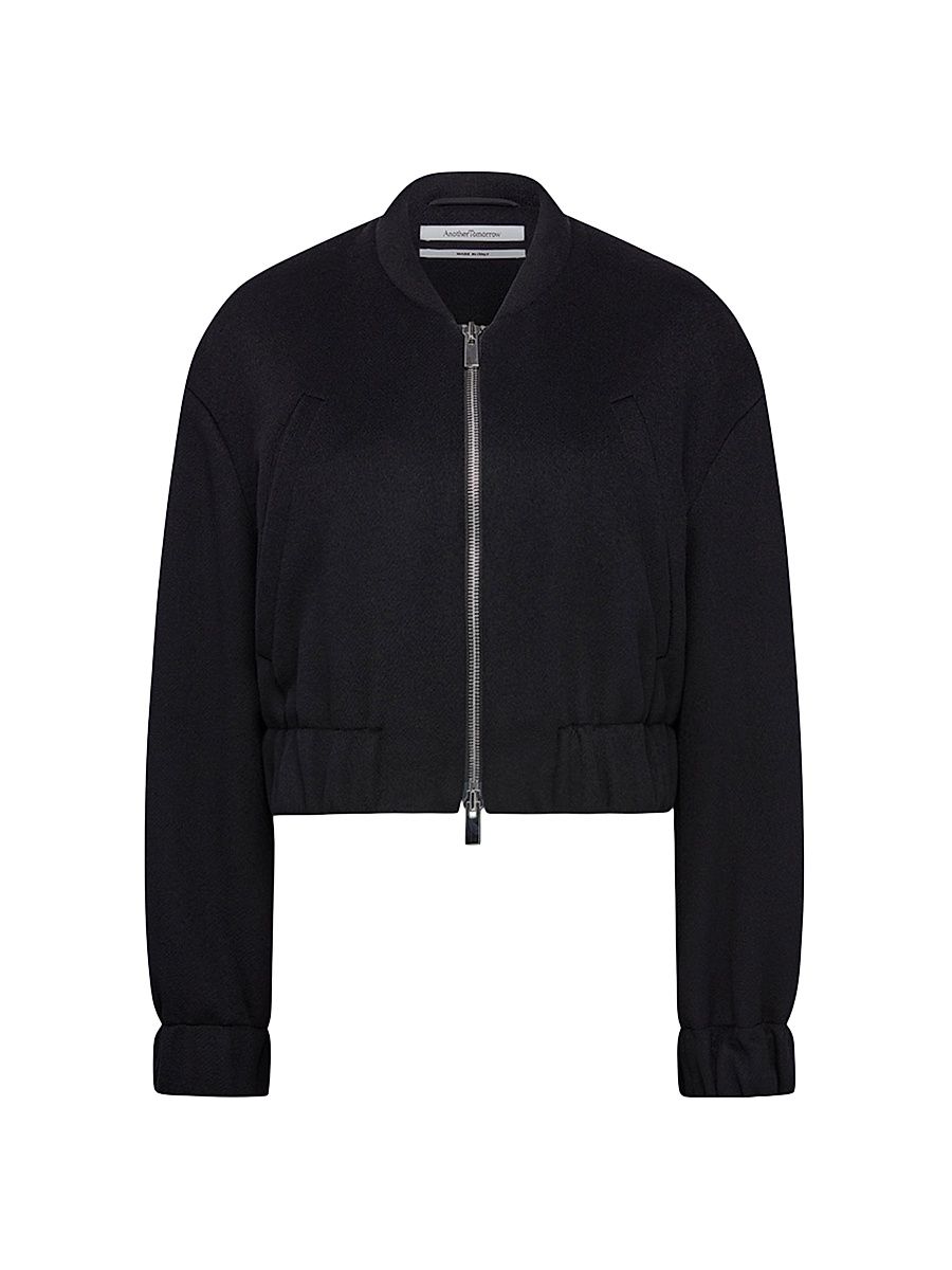 Women's Bomber Jacket - Black - Size Large