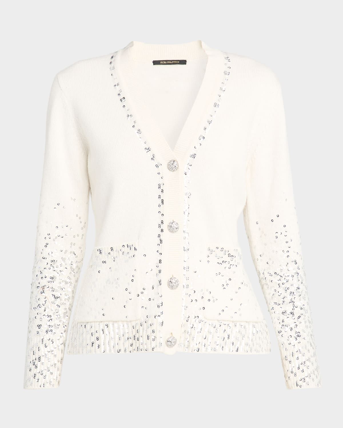 Toto Velvet Ombre Floral Midi Dress