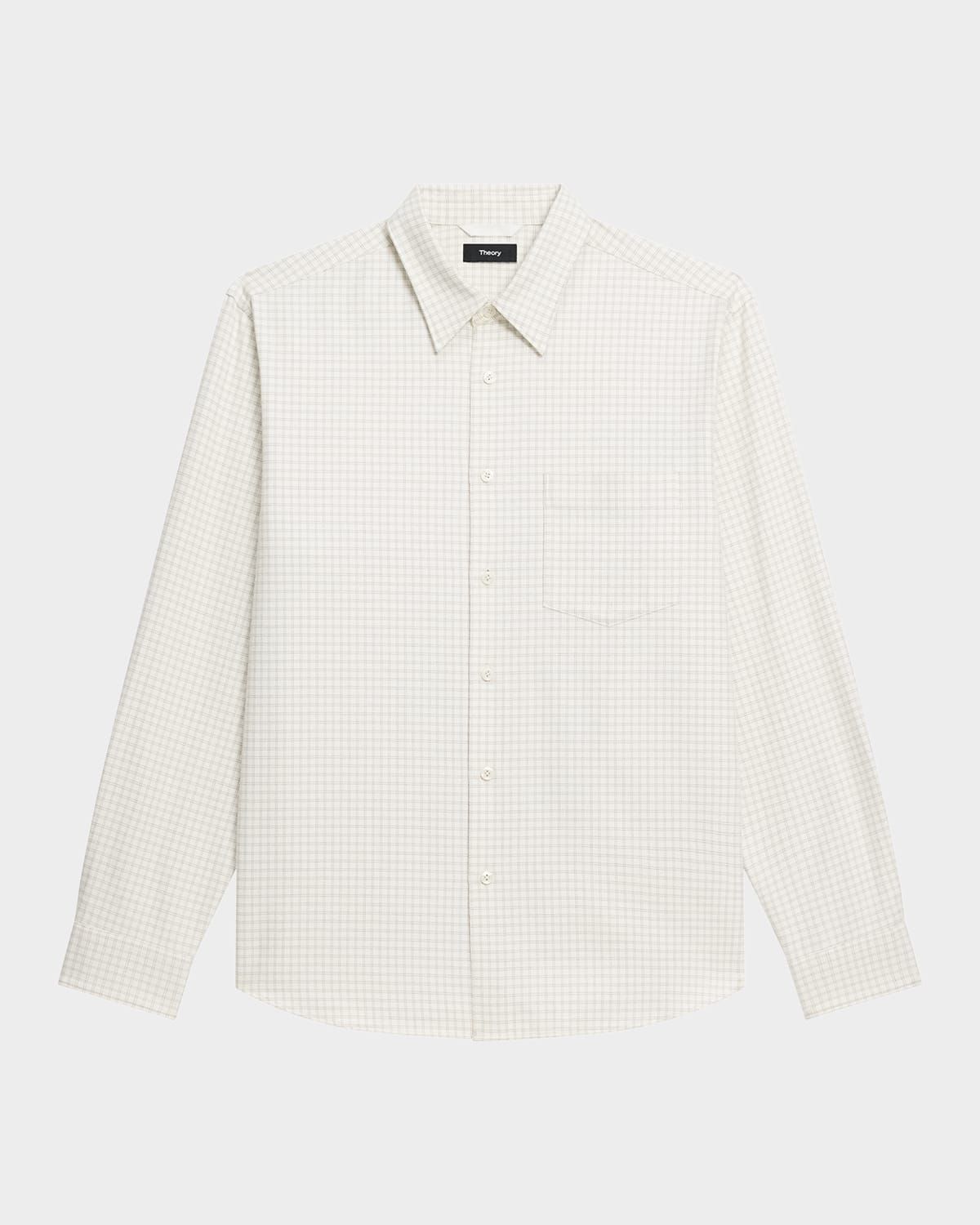 Men & apos;s Weekend Cotton Check Button-Down Shirt