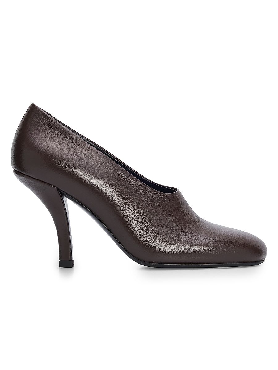 Women's Contour 85MM Leather Pumps - Bark - Size 12