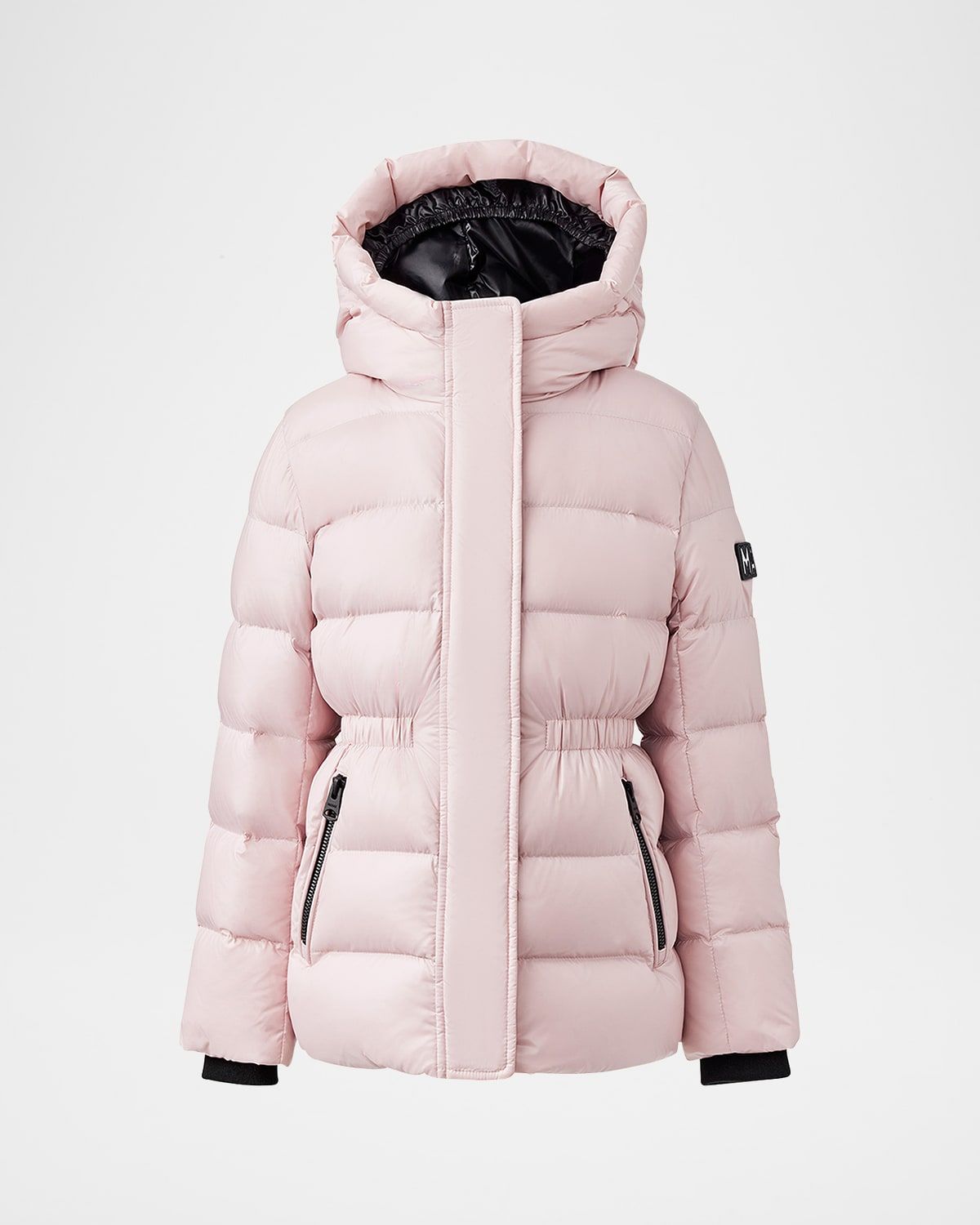 Girl & apos;s Alannis Medium Down Logo-Print Parka, Size 2-6