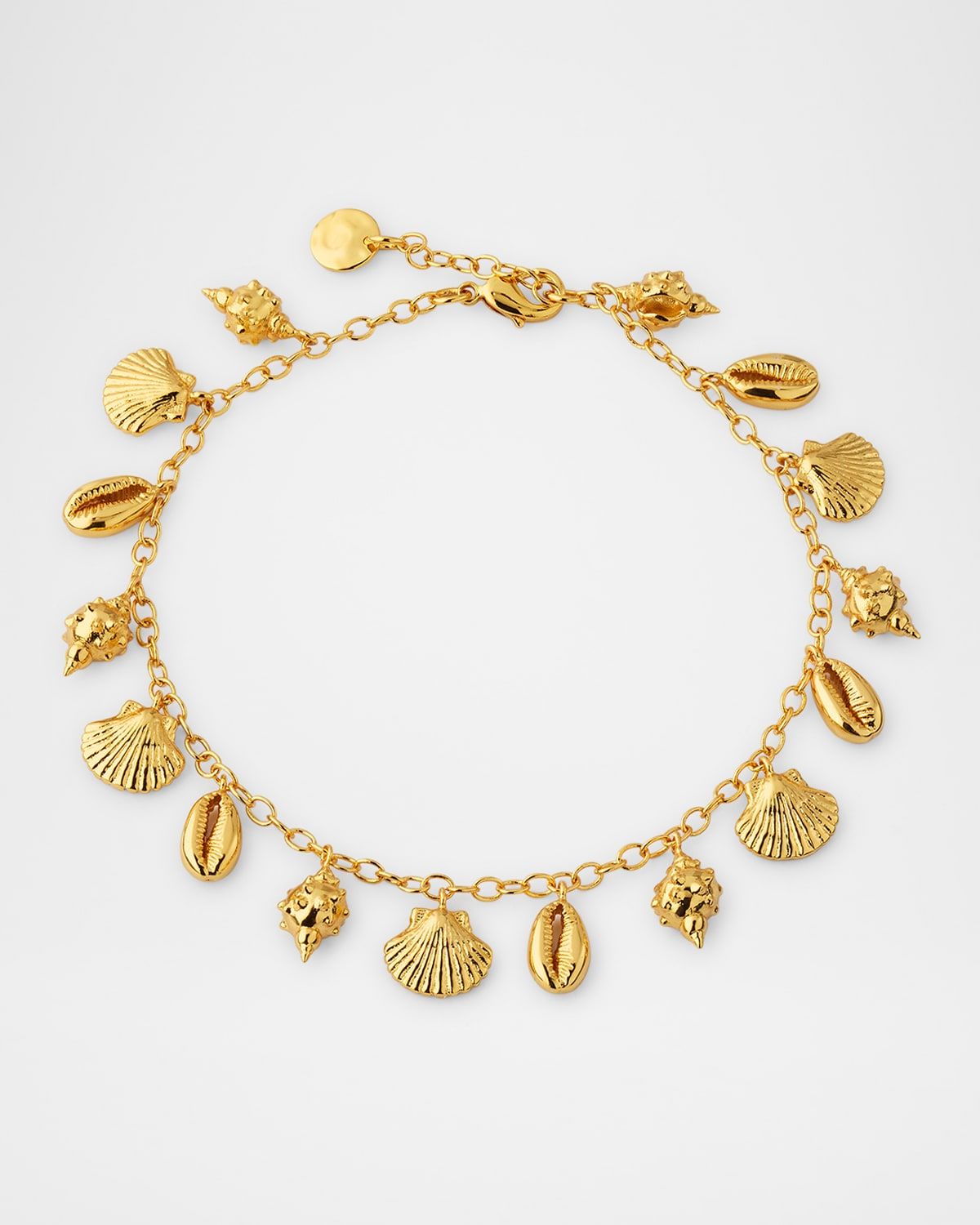 Tiny Shells Charm Anklet