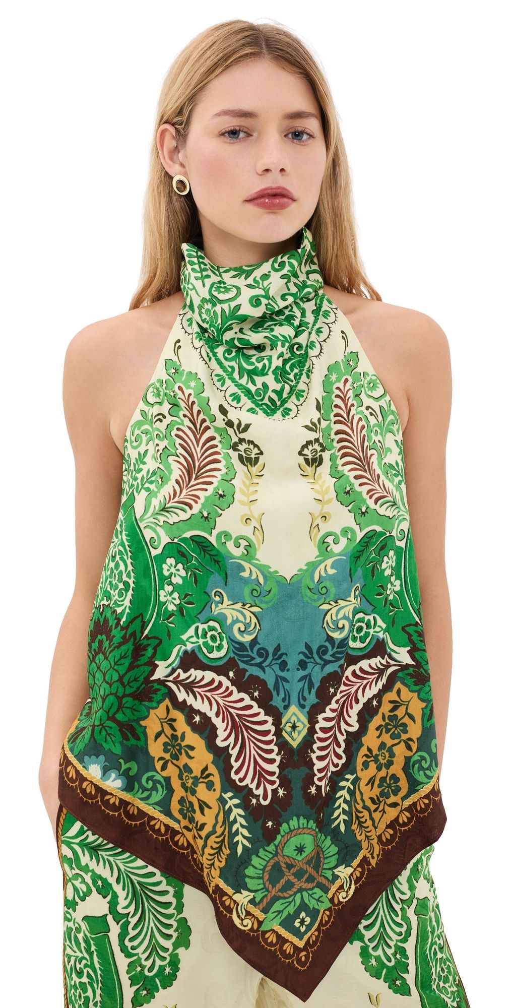 ALÉMAIS Florence Scarf Top Multi 6
