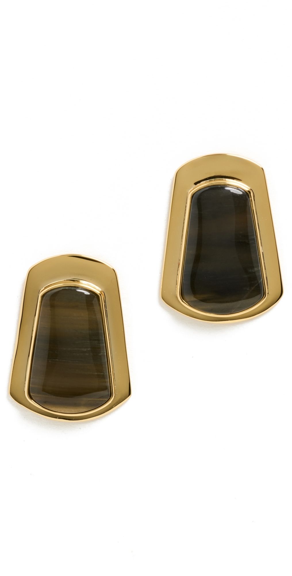 SHASHI Clementine Earrings Gold One Size