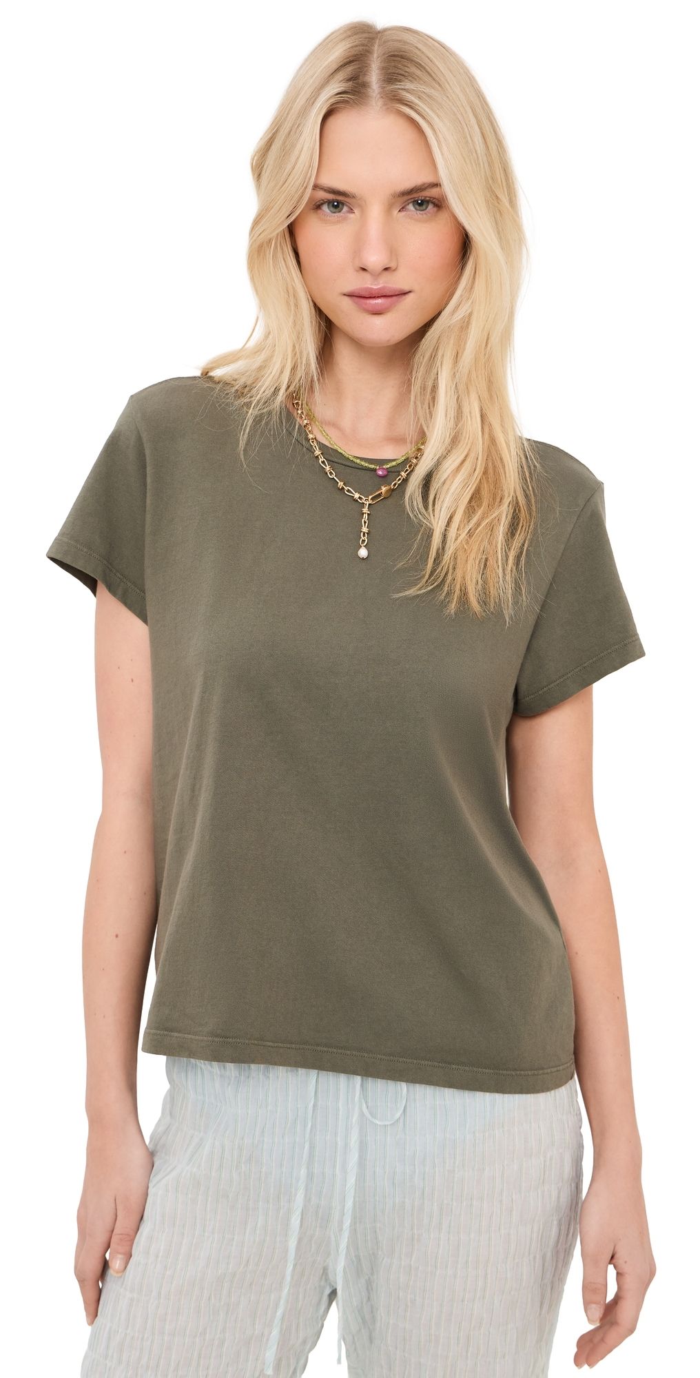 LE BOP LE BOP x Mally K. Goldman Sunset Tee White XL