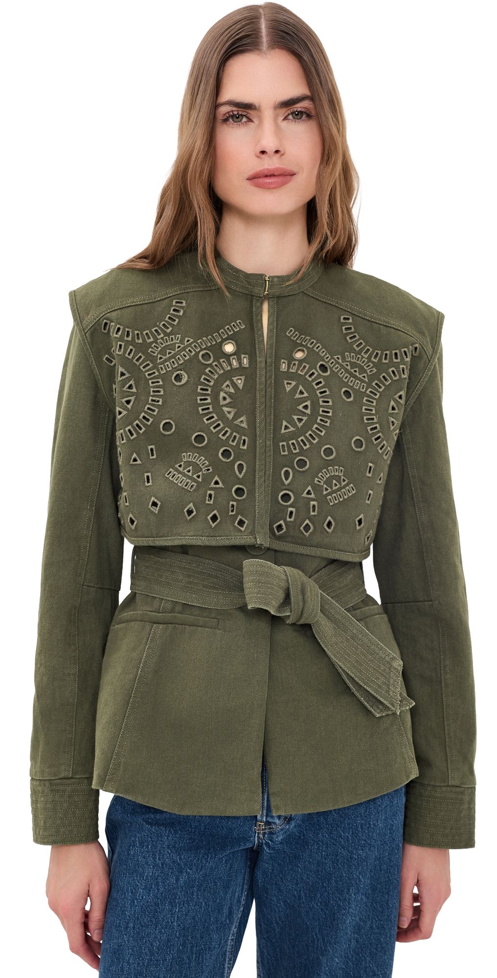 Cleobella Val Jacket Winter Moss S