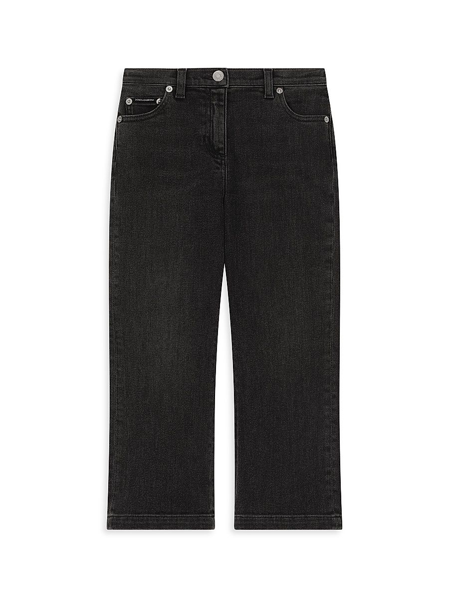 Little Girl's Straight-Leg Jeans - Denim - Size 6