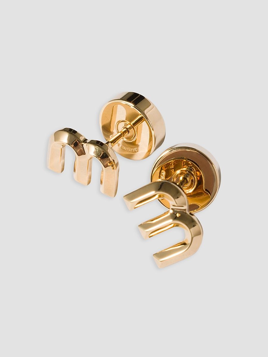 Women's Metal Earrings - Gold