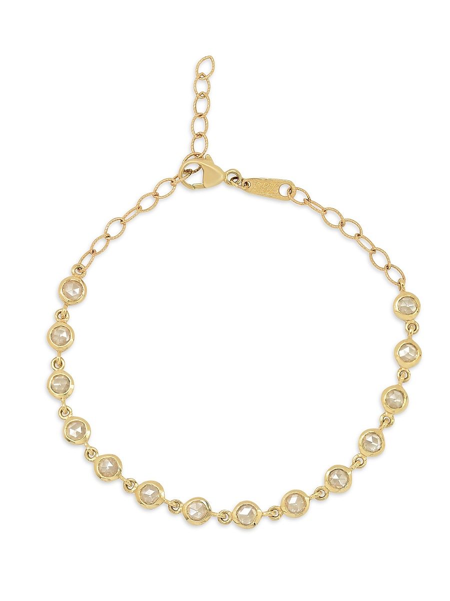 Women's 14K Yellow Gold & 0.84 TCW Diamond Bracelet - Yellow Gold