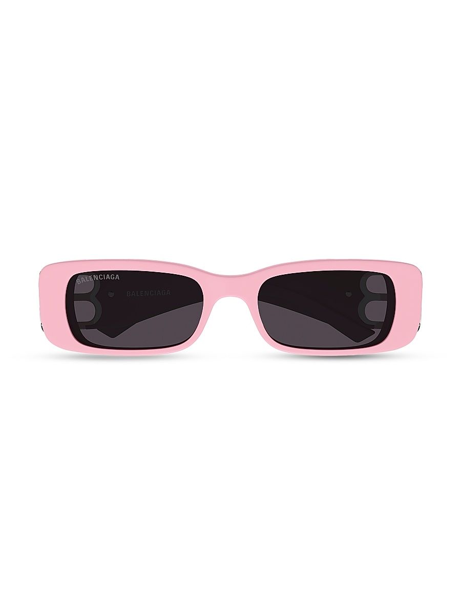 Women's Dynasty 51MM Rectangular Sunglasses - Pink
