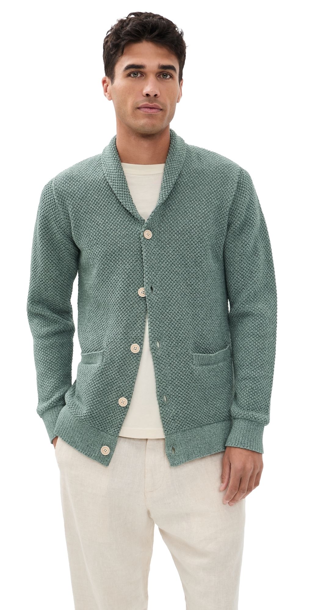 Taylor Stitch The Crawford Sweater Deep Sea Twist 42