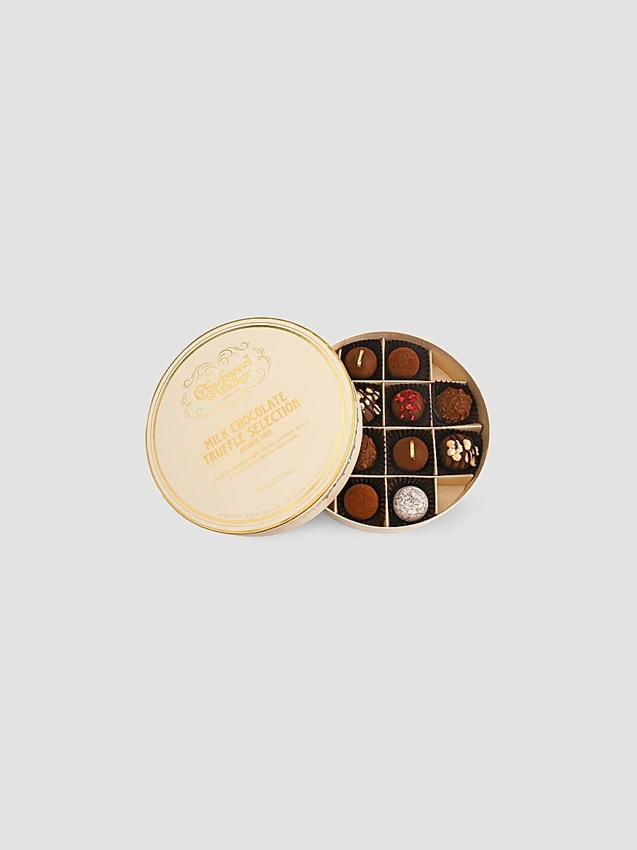 12-Piece Milk Chocolate Truffle Selection