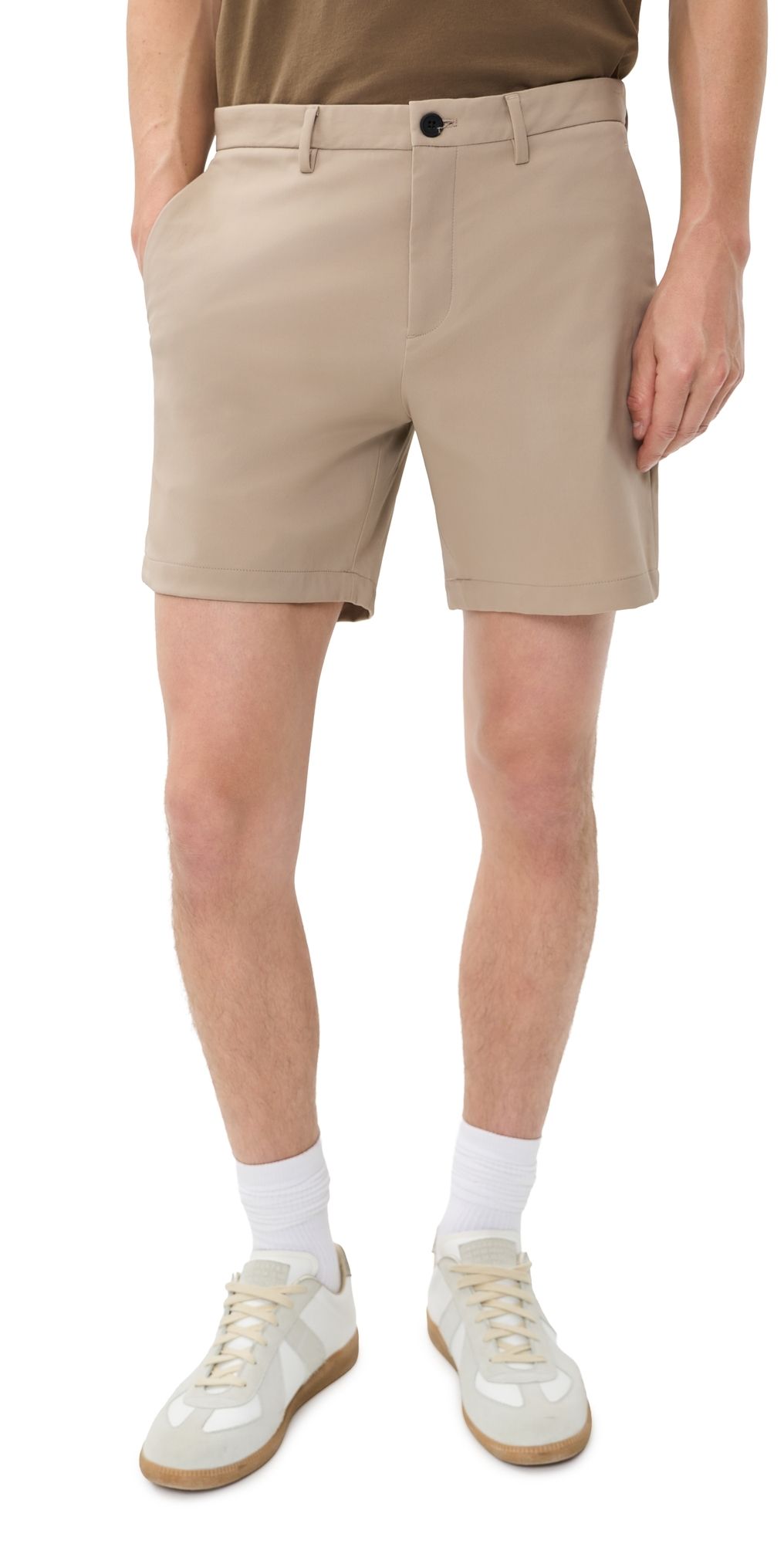 Theory Zaine Shorts In Neoteric Bark 38