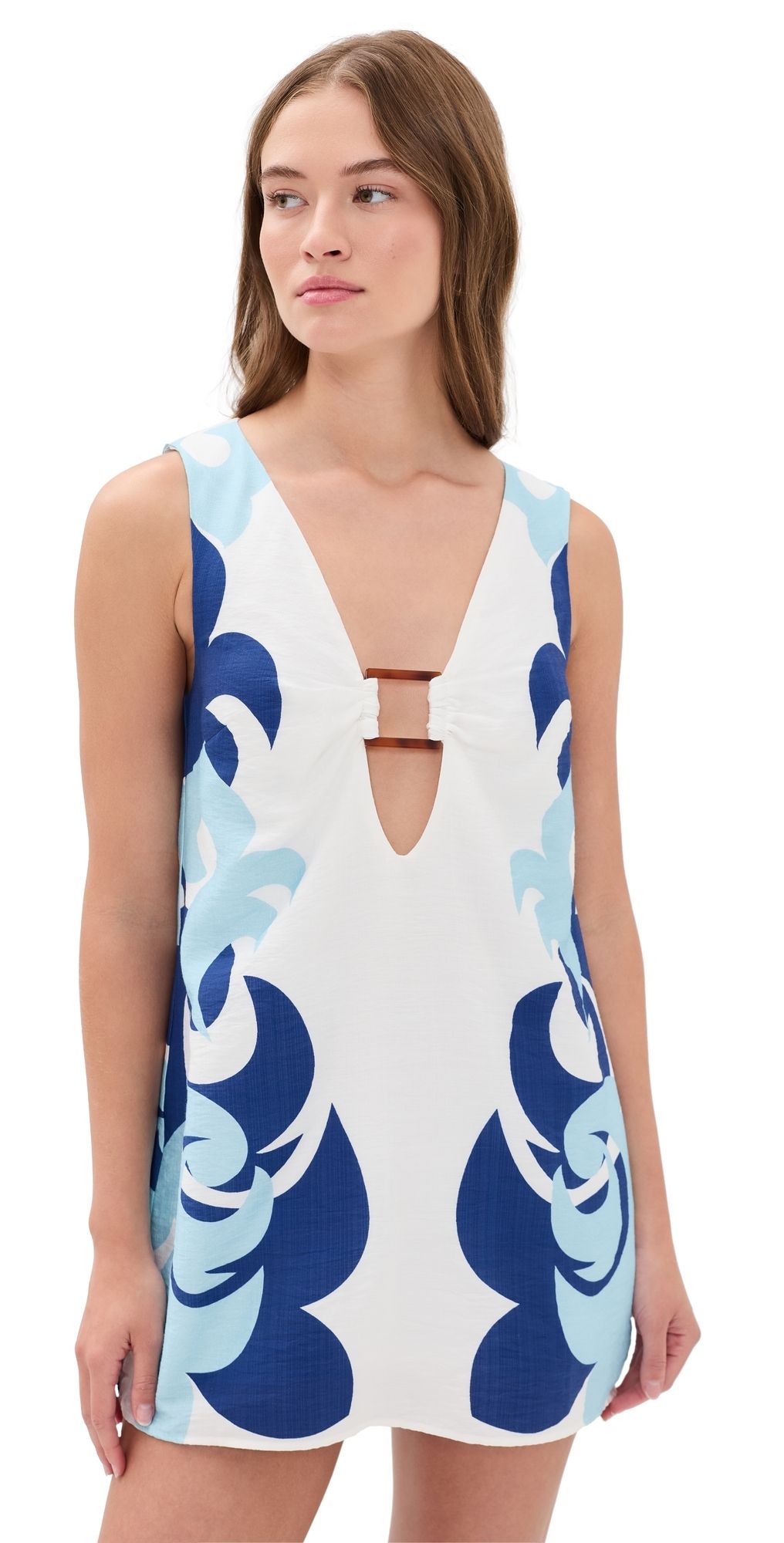 Seven Wonders Narla Mini Dress Molly Blue/White XL