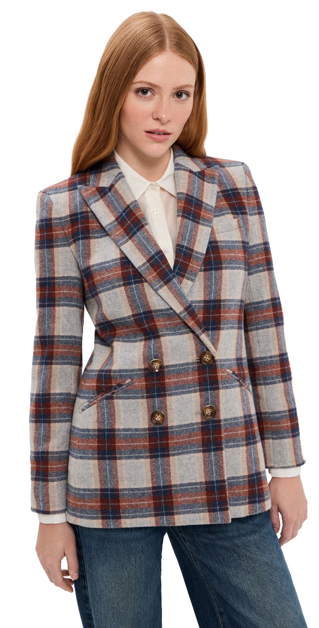 Veronica Beard Oria Dickey Jacket Heather Grey Multi 4