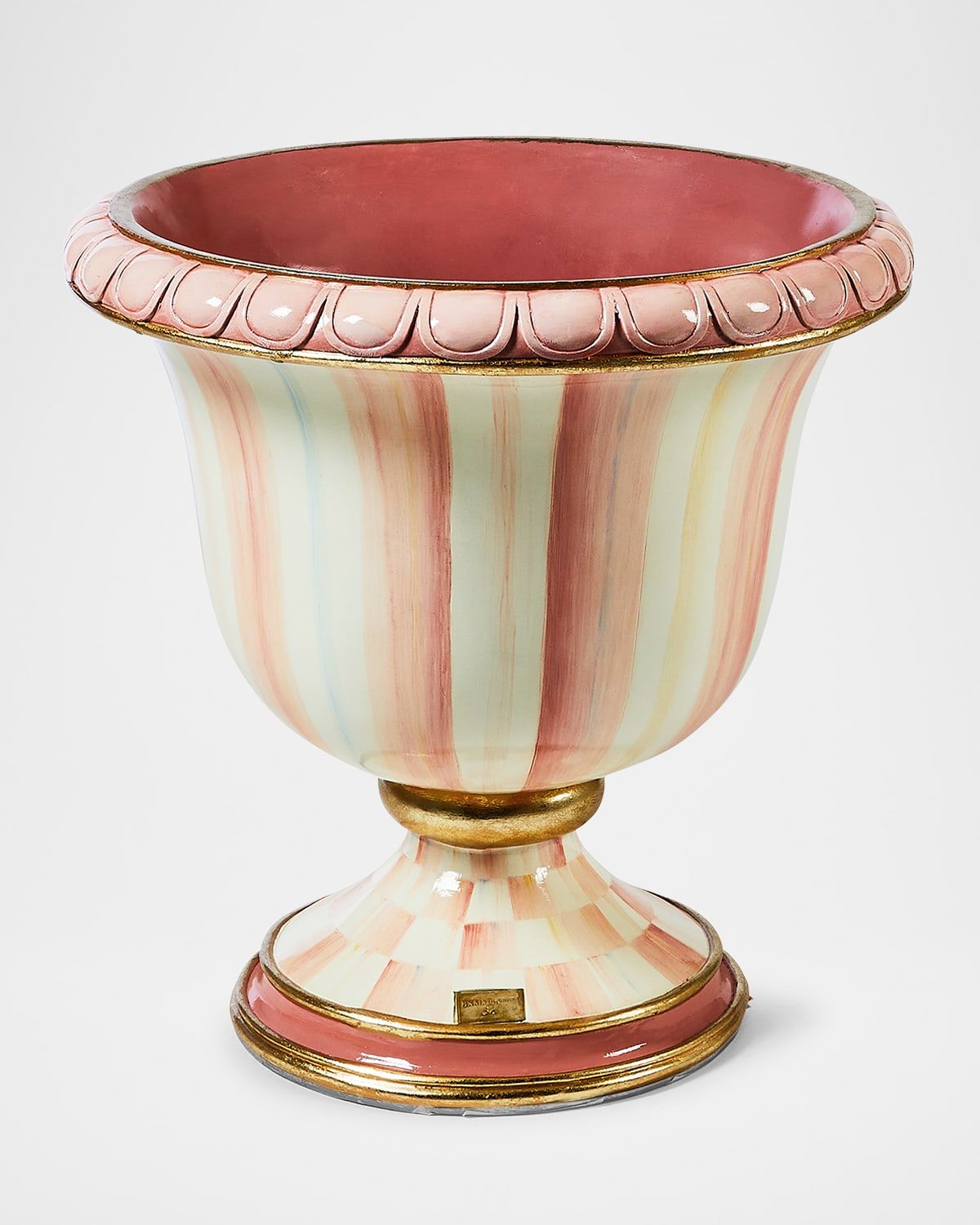Rosy Stripe Urn