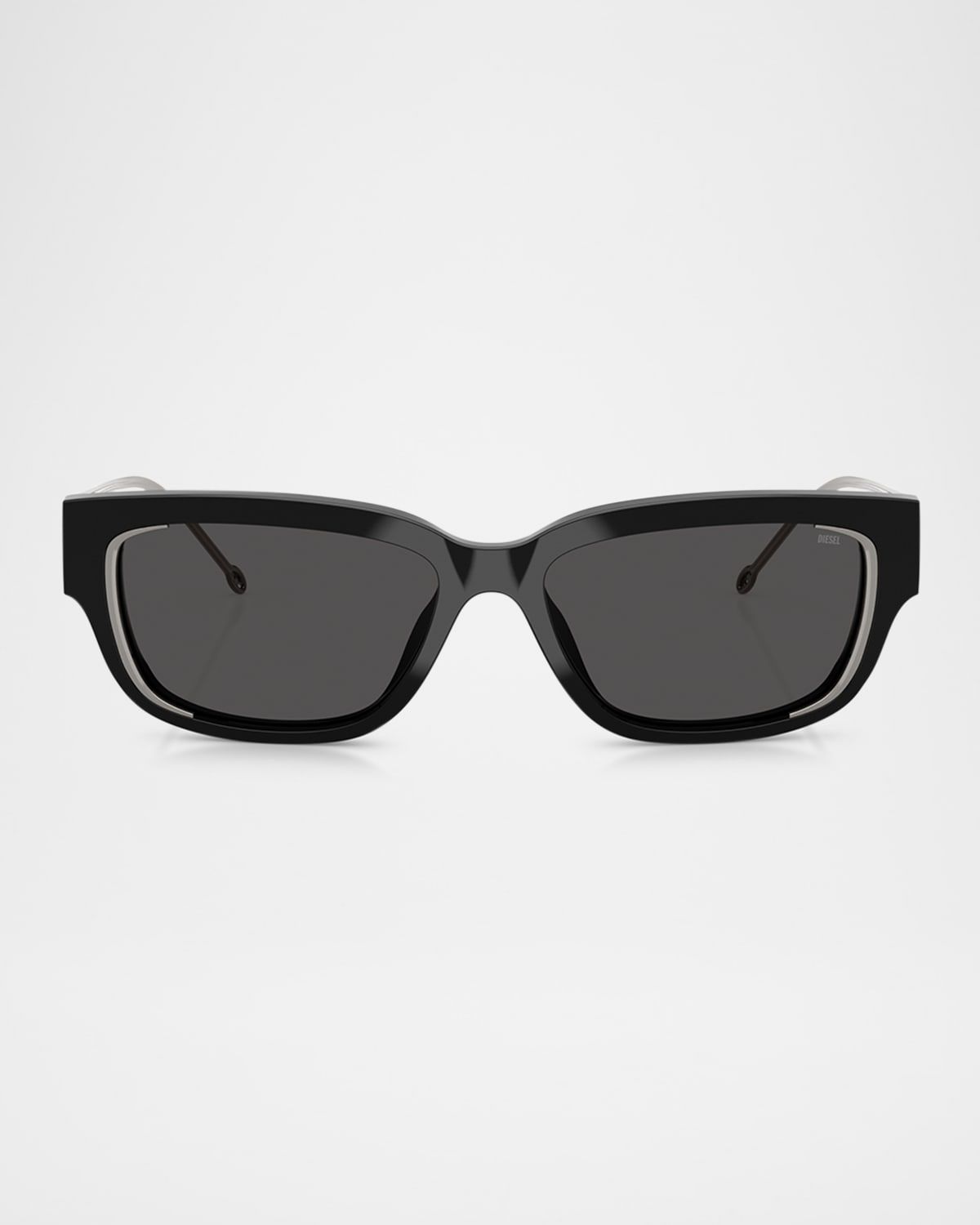 Men & apos;s DL2002MU Rectangular Sunglasses