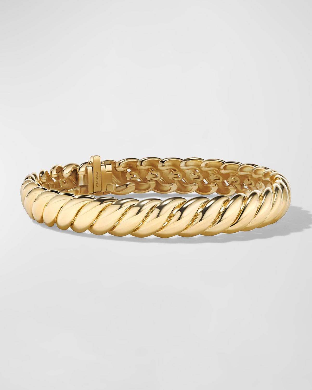 Sculpted Cable Bracelet in 18K Gold