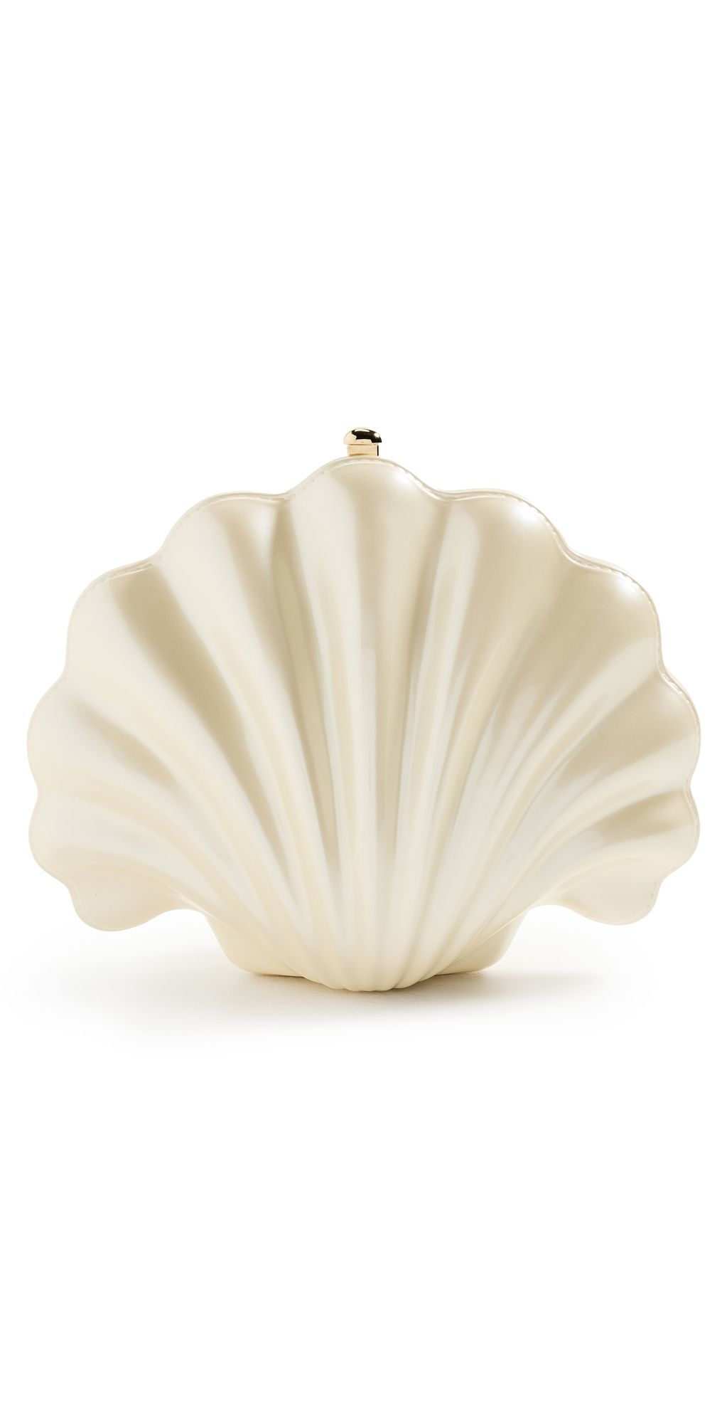 JW PEI Shell Clutch Ivory One Size
