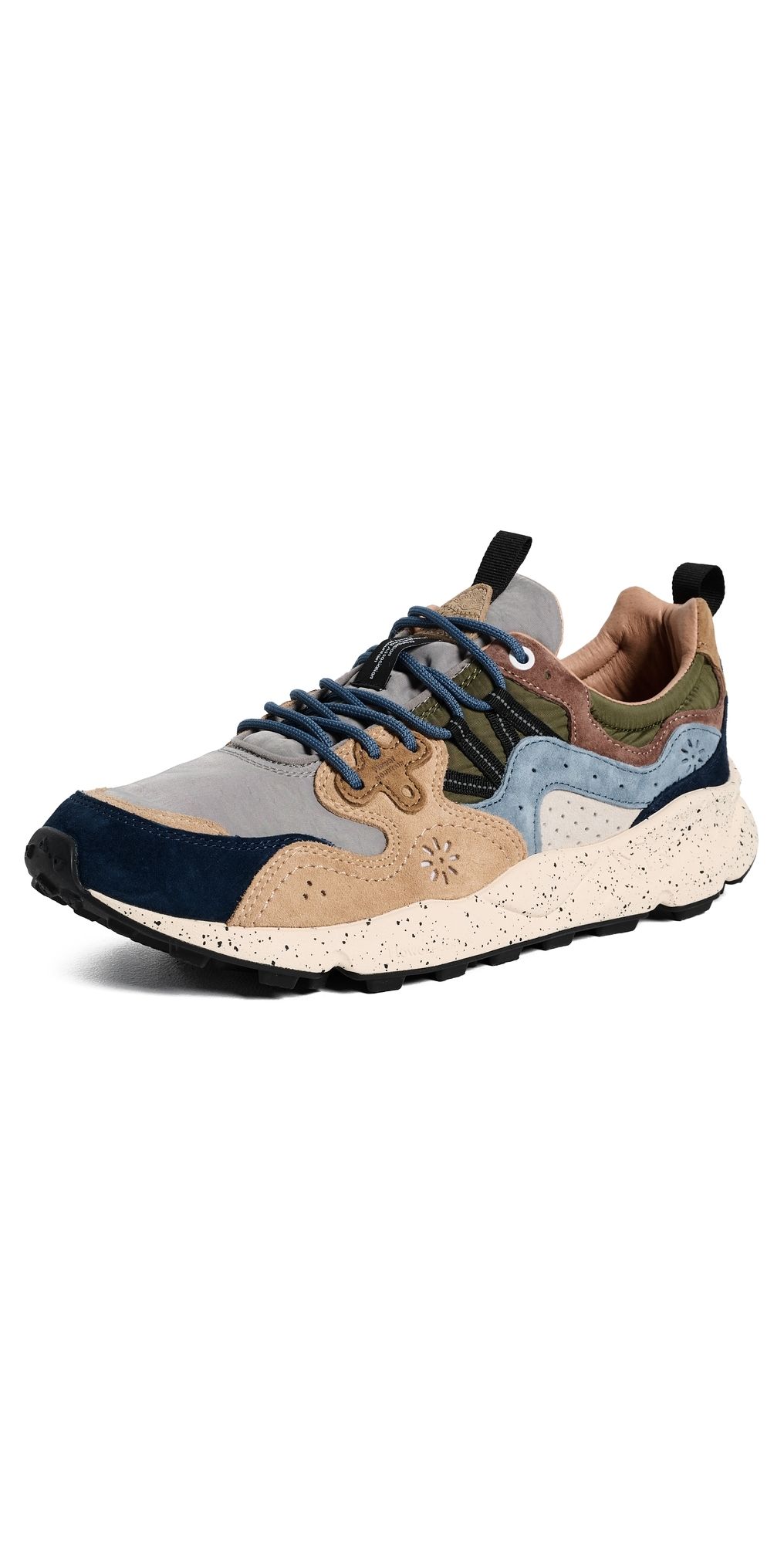 Flower Mountain Yamano 3 Sneakers Navy/Light Brown/Grey 41