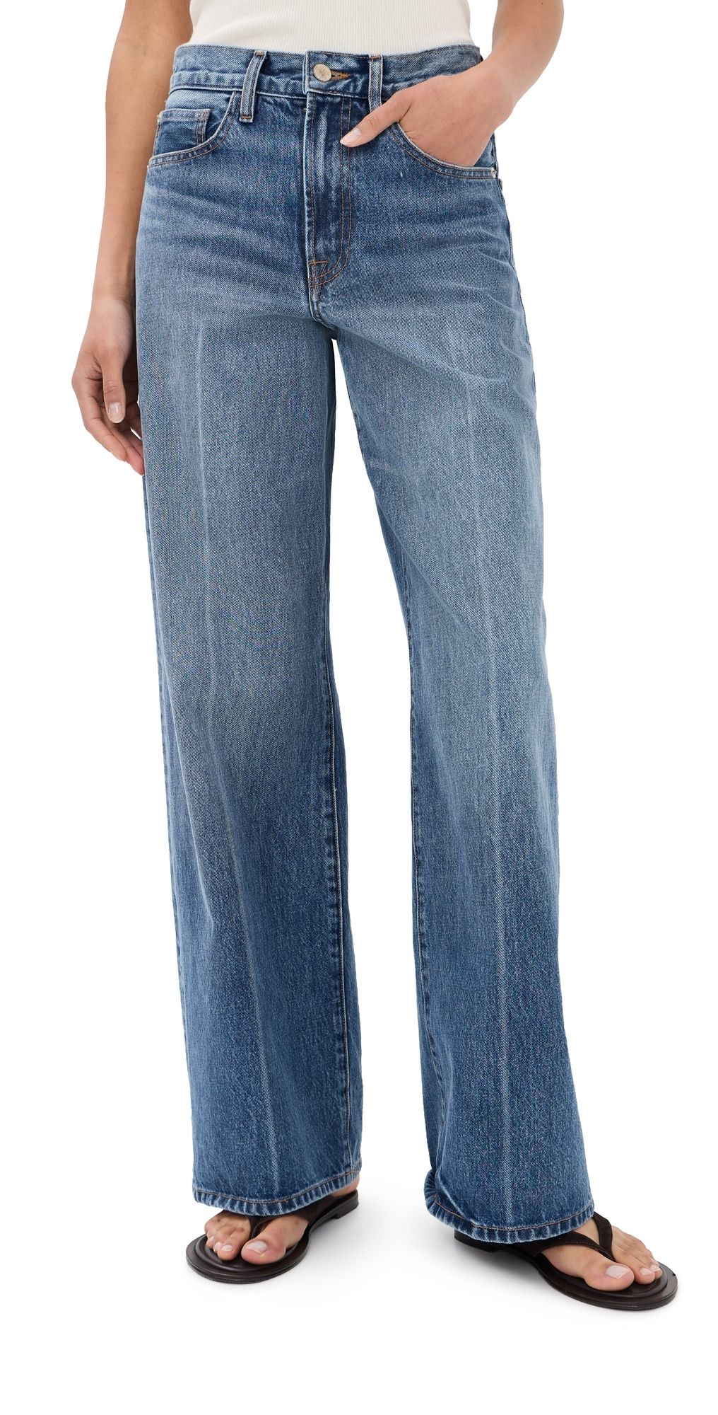 The Elder Statesman Evie Baggy Jeans Denim Wash 29