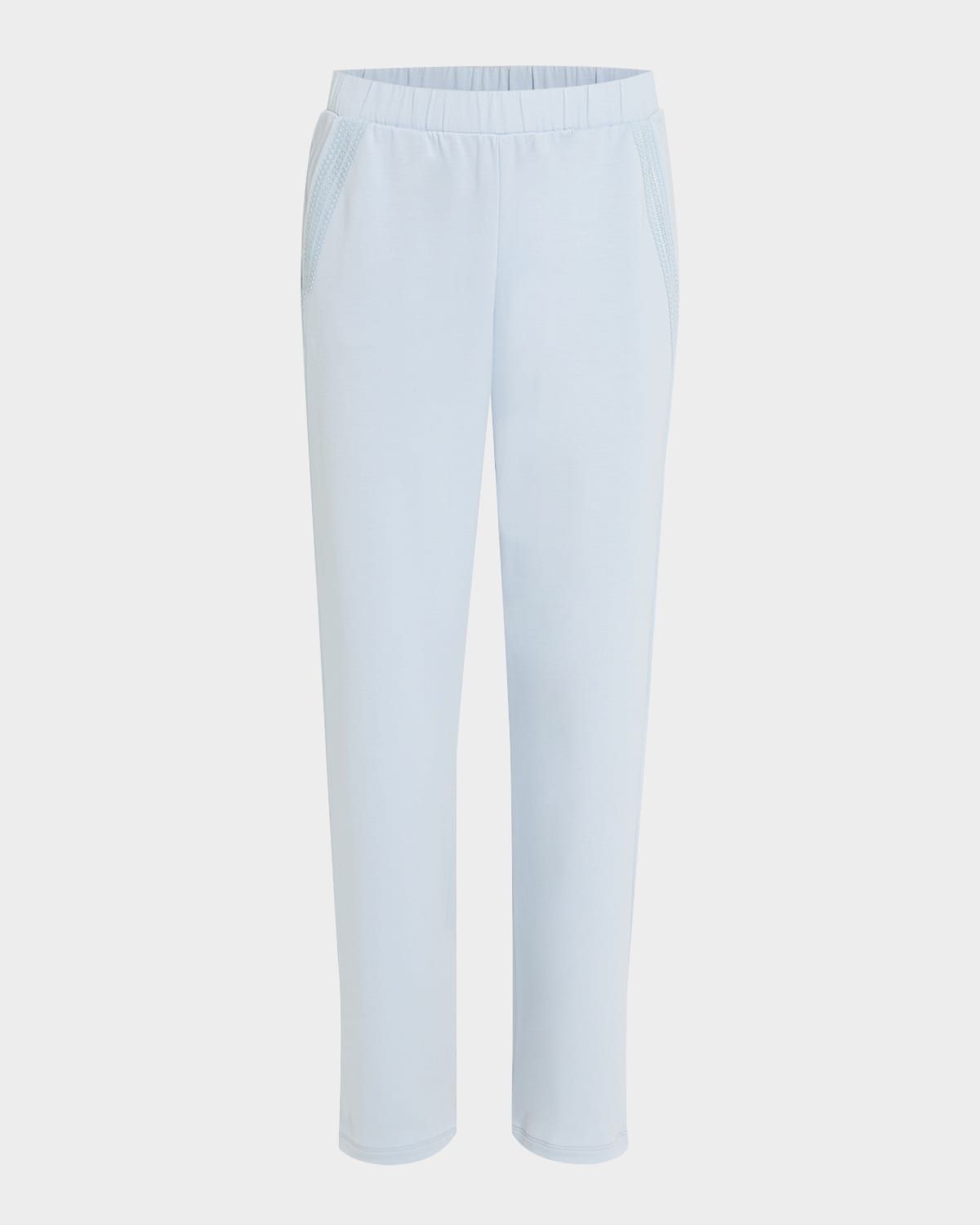 Pure Comfort Lace-Trim Lounge Pants