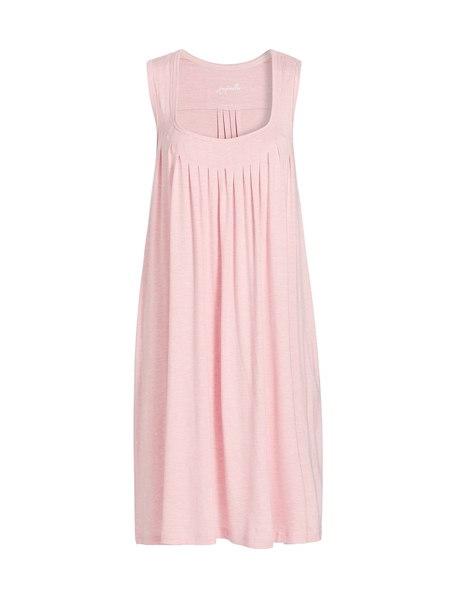 Women's Kate Soft Pleat Nightie - Papinelle Pink - Size Large