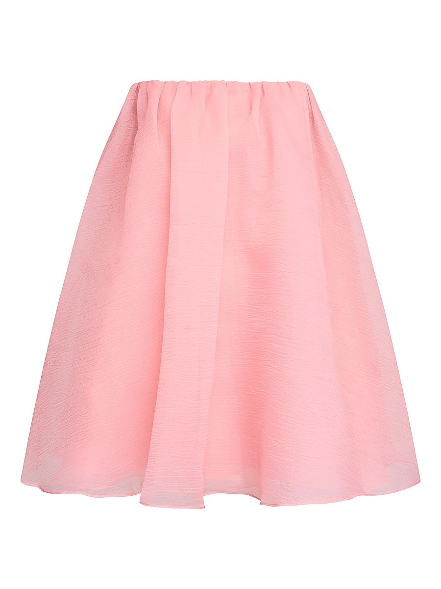 Women's Charlie Textured Organza Strapless Minidress - Salmon Rose - Size 14