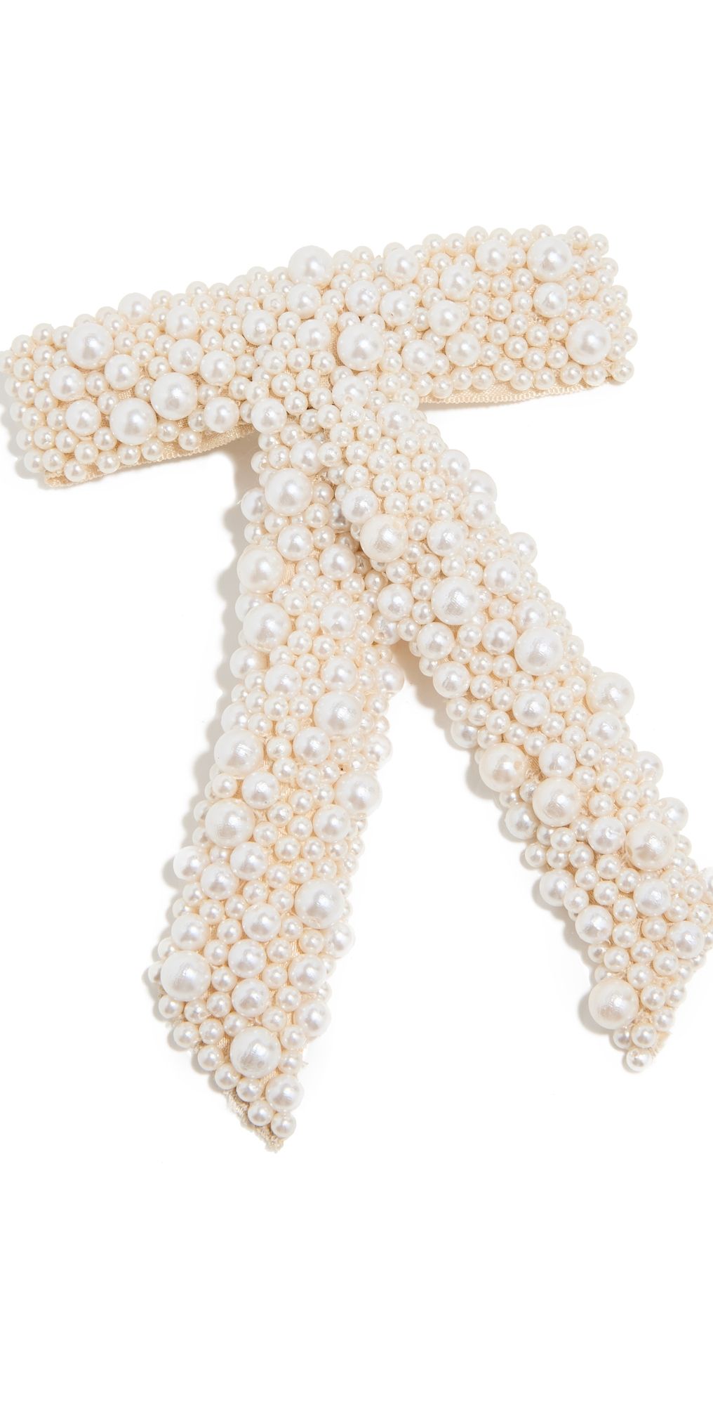Jennifer Behr Donna Bow Barrette Pearl One Size
