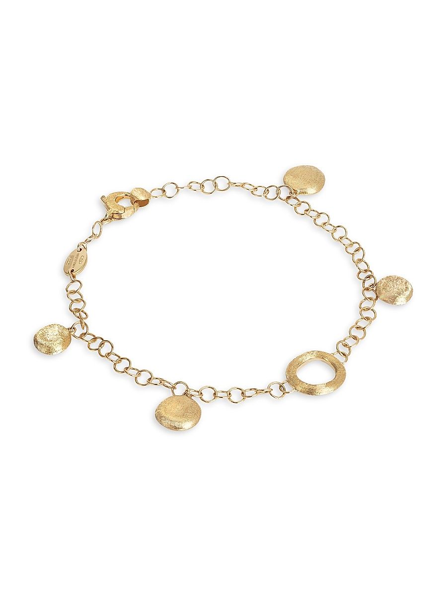 Women's Jaipur 18K Yellow Gold Charm Bracelet - Yellow Gold